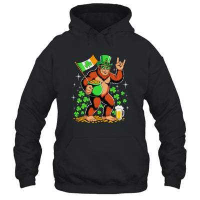 St Patricks Day Bigfoot Sasquatch Shamrock Men Women Kids Shirt & Hoodie | siriusteestore