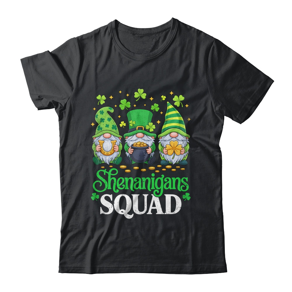 St Patricks Day Gnomes Shenanigans Squad Saint Pattys Women Shirt & Hoodie | siriusteestore