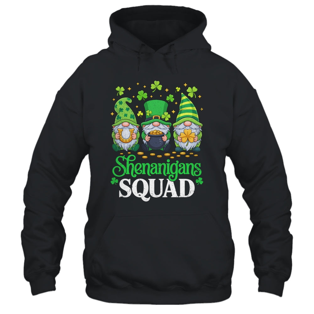 St Patricks Day Gnomes Shenanigans Squad Saint Pattys Women Shirt & Hoodie | siriusteestore