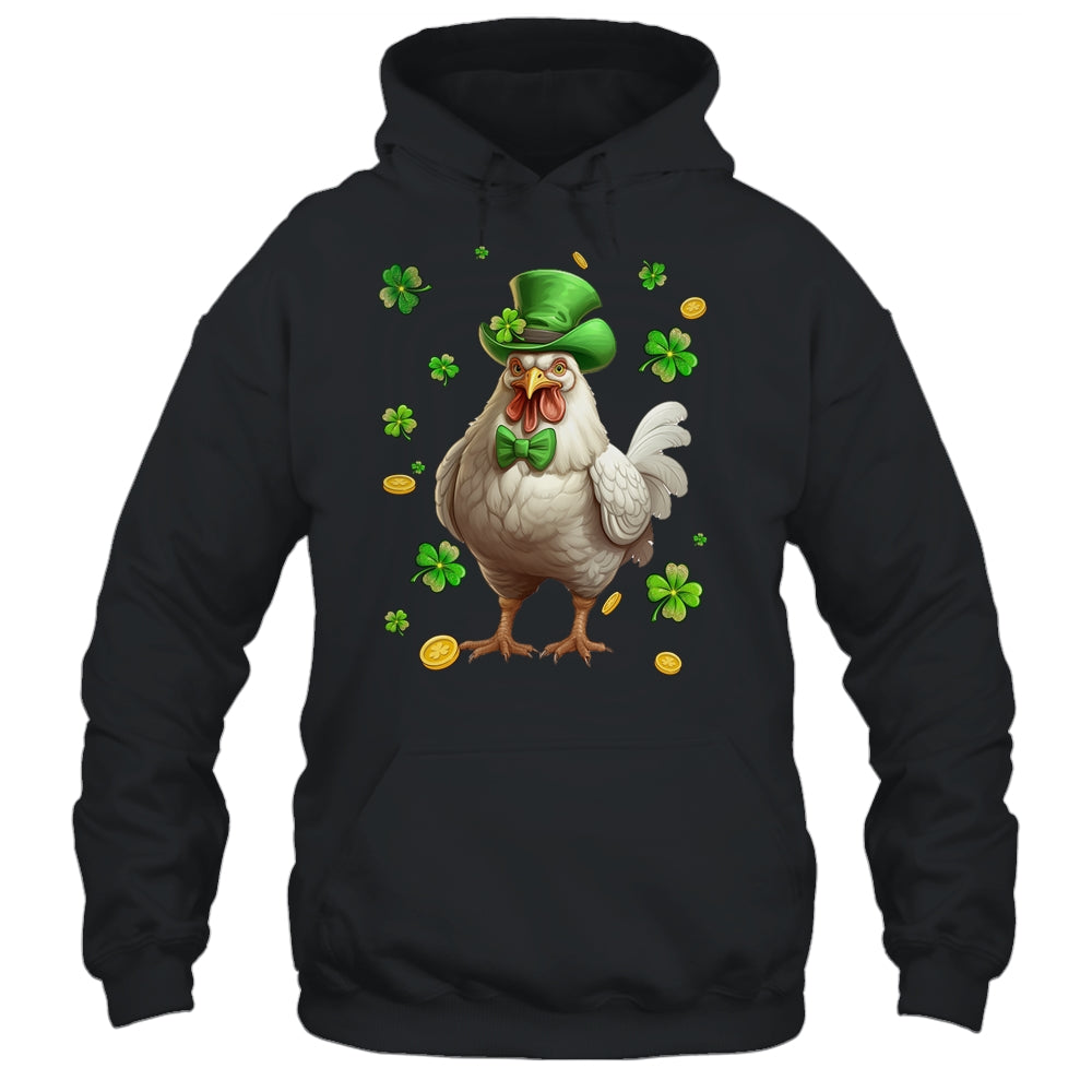 St Patricks Day Leprechaun Chicken Shamrock Lover Irish Shirt & Hoodie | siriusteestore