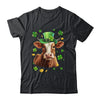 St Patricks Day Leprechaun Cow Shamrock Cow Lover Irish Shirt & Hoodie | siriusteestore