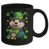 St Patricks Day Leprechaun Otter Shamrock Otter Lover Irish Mug | siriusteestore