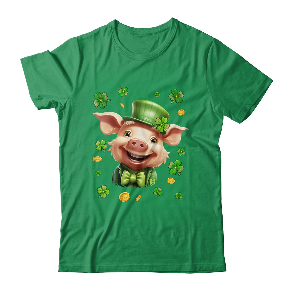 St Patricks Day Leprechaun Pig Shamrock Pig Lover Irish Shirt & Hoodie | siriusteestore