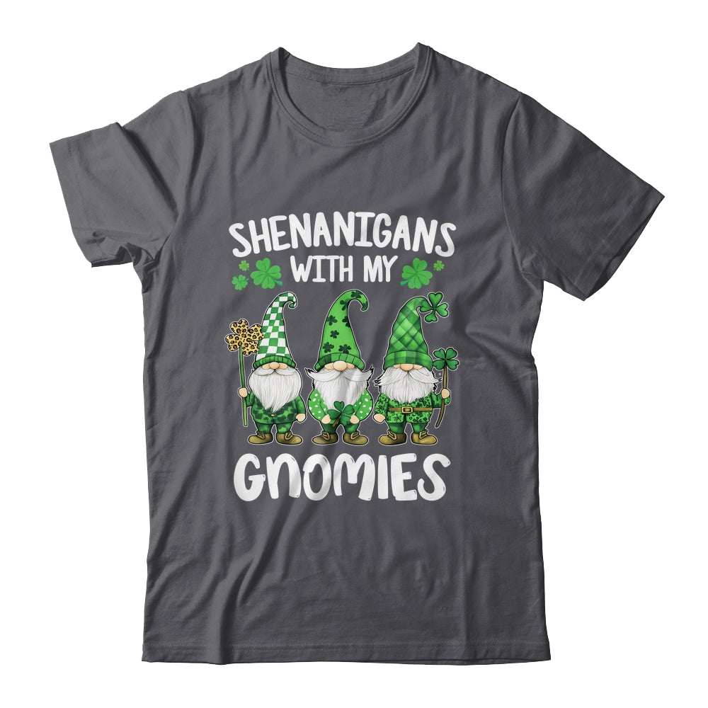 St Patricks Day Lucky Shamrock Leopard Gnomes Irish Women Shirt & Tank Top | siriusteestore