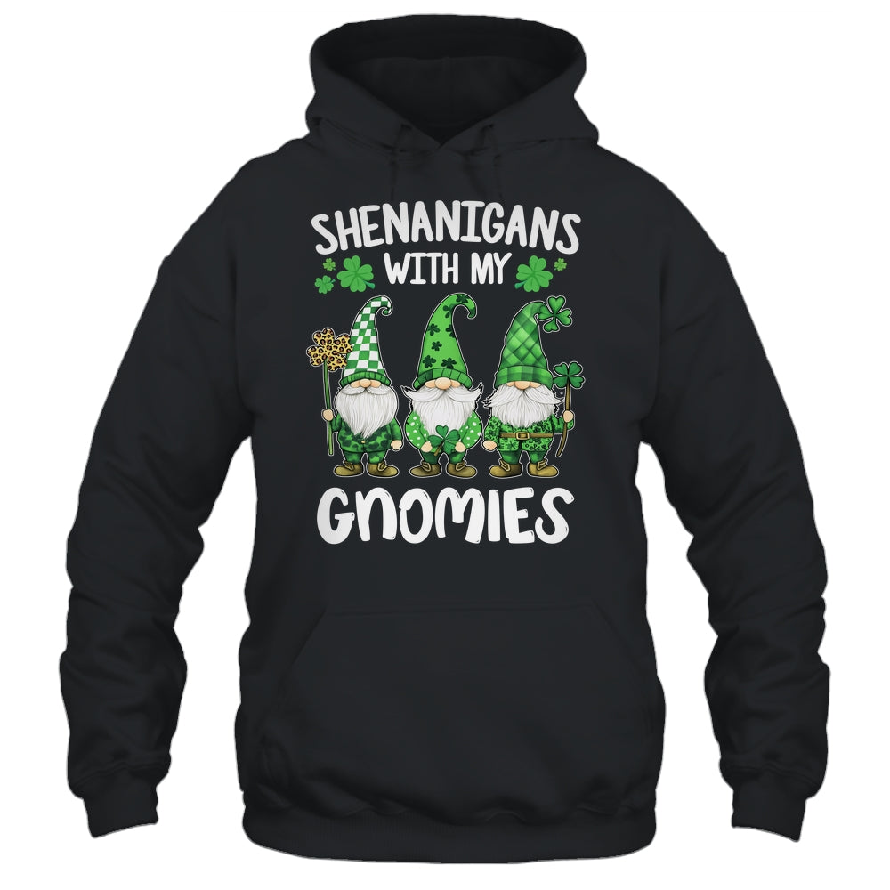 St Patricks Day Lucky Shamrock Leopard Gnomes Irish Women Shirt & Tank Top | siriusteestore