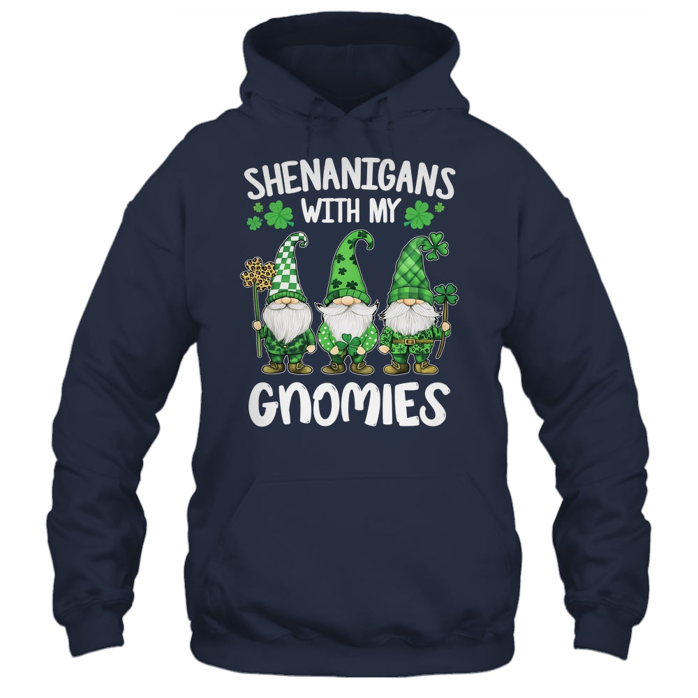 St Patricks Day Lucky Shamrock Leopard Gnomes Irish Women Shirt & Tank Top | siriusteestore