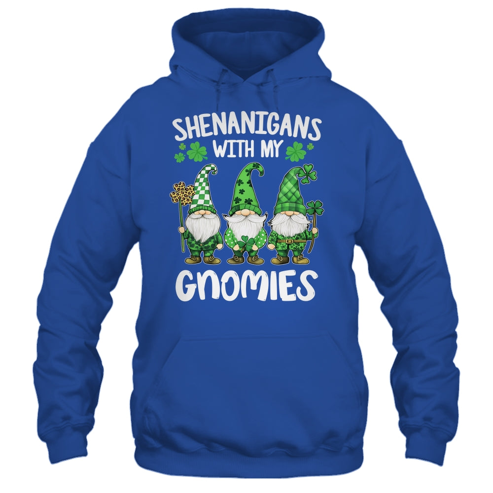 St Patricks Day Lucky Shamrock Leopard Gnomes Irish Women Shirt & Tank Top | siriusteestore