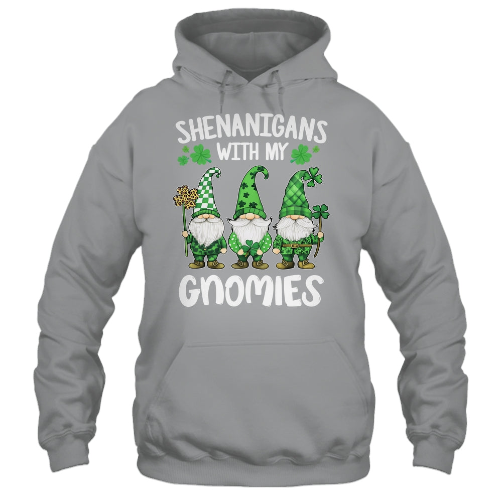 St Patricks Day Lucky Shamrock Leopard Gnomes Irish Women Shirt & Tank Top | siriusteestore