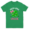 St Patricks Day Sassy Little Lassie Funny Kids Girl Youth Shirt | siriusteestore