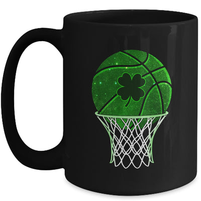 St Patricks Day Shamrock Basketball Irish Boys Girls Men Mug | siriusteestore