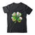 St Patricks Day Shamrock Irish Leopard Print Women Girls Shirt & Tank Top | siriusteestore