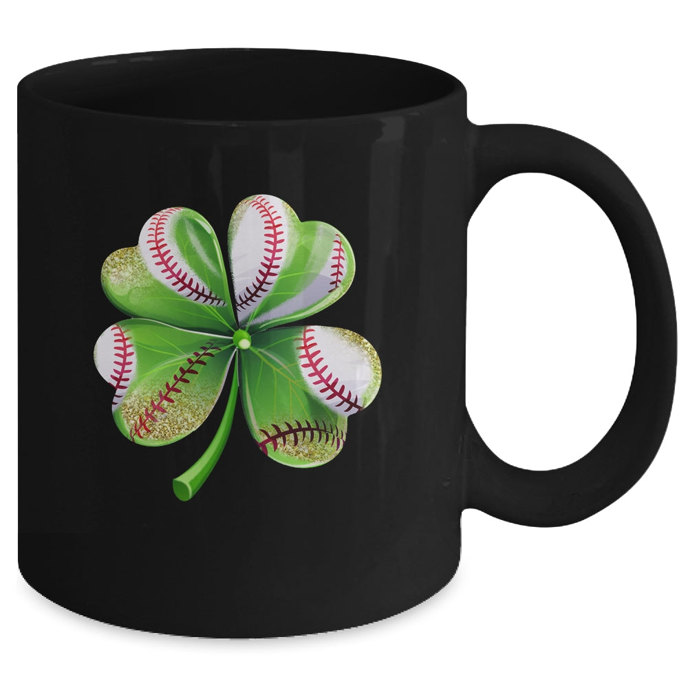 St Patricks Day Shamrock Irish Leopard Print Women Girls Mug | siriusteestore