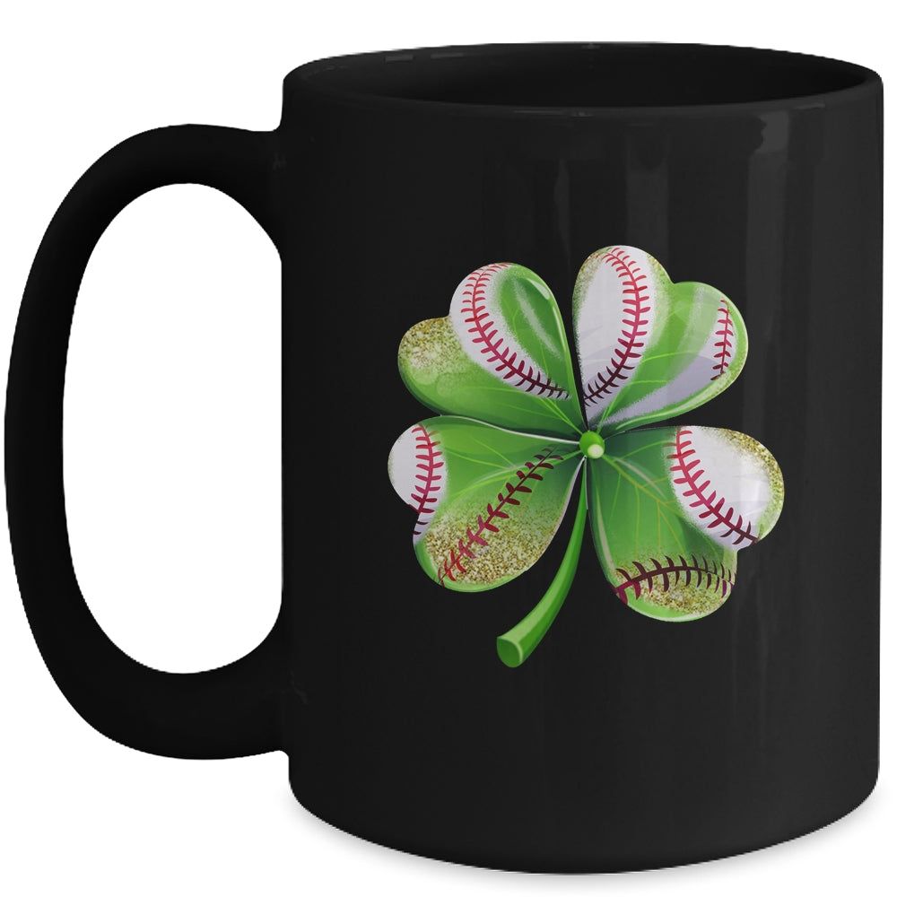 St Patricks Day Shamrock Irish Leopard Print Women Girls Mug | siriusteestore