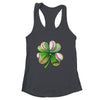St Patricks Day Shamrock Irish Leopard Print Women Girls Shirt & Tank Top | siriusteestore