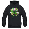 St Patricks Day Shamrock Irish Leopard Print Women Girls Shirt & Tank Top | siriusteestore