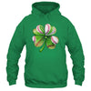 St Patricks Day Shamrock Irish Leopard Print Women Girls Shirt & Tank Top | siriusteestore
