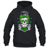 St Patricks Day Skull Messy Bun Saint Patricks Women Girl Shirt & Tank Top | siriusteestore