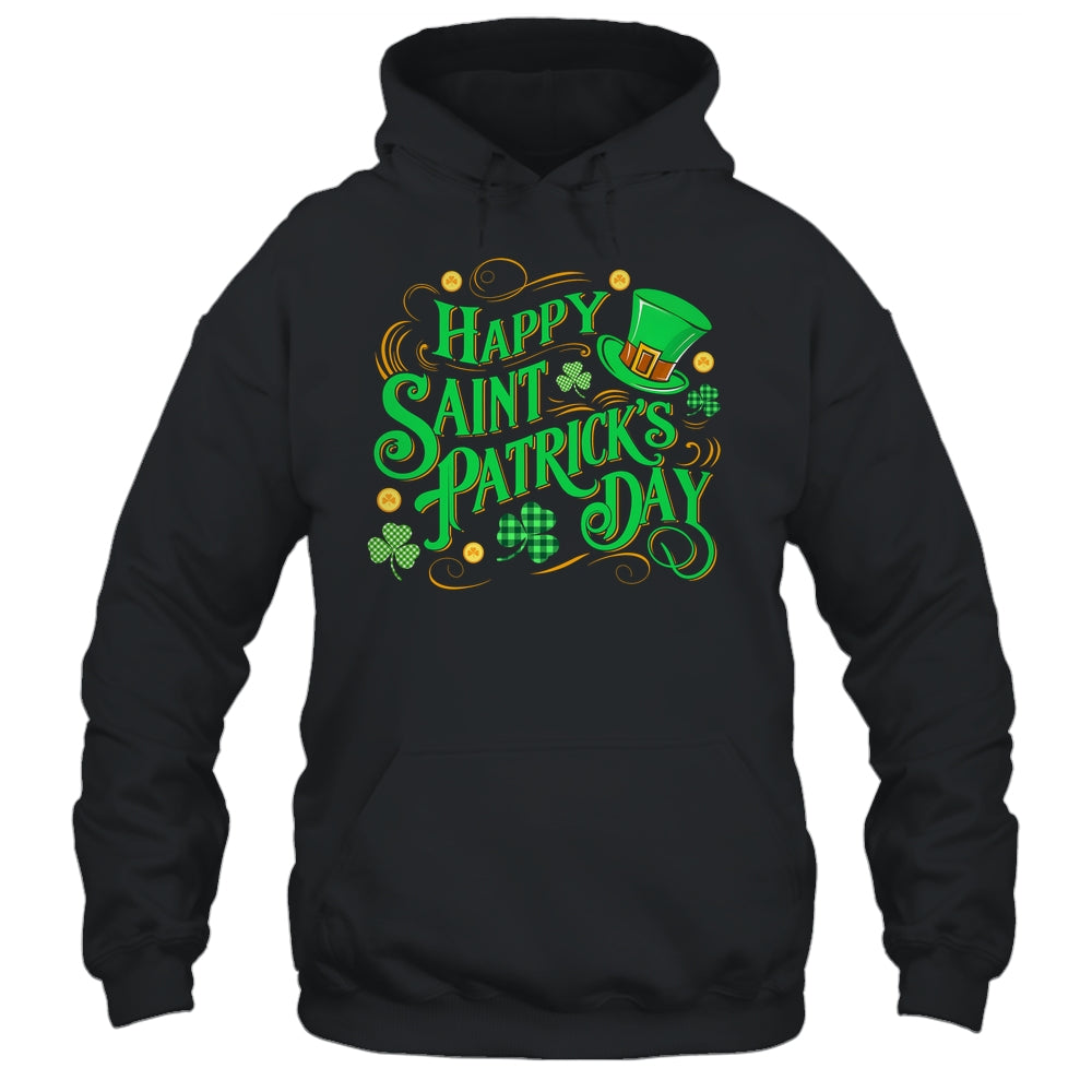 St Patricks Shamrock Happy Saint Patricks Day Men Dad Kids Shirt & Tank Top | siriusteestore