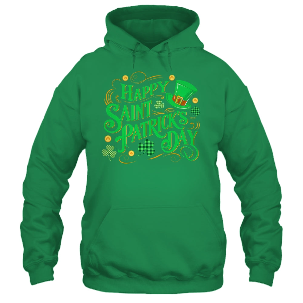 St Patricks Shamrock Happy Saint Patricks Day Men Dad Kids Shirt & Tank Top | siriusteestore