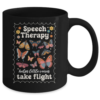 Stamp Speech Therapy Butterfly Speech Language Pathologist Mug | siriusteestore