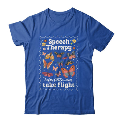 Stamp Speech Therapy Butterfly Speech Language Pathologist Shirt & Hoodie | siriusteestore