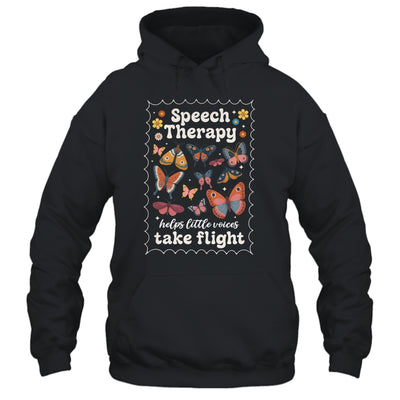 Stamp Speech Therapy Butterfly Speech Language Pathologist Shirt & Hoodie | siriusteestore