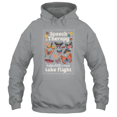 Stamp Speech Therapy Butterfly Speech Language Pathologist Shirt & Hoodie | siriusteestore