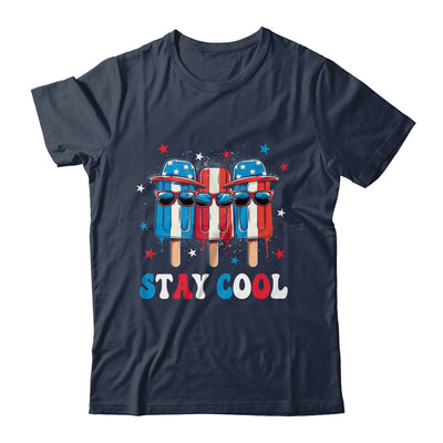 Stay Cool 4th July Boys Men Popsicle USA Flag American Shirt & Tank Top | siriusteestore