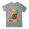 Stepping Into Juneteenth Afro Woman Black Girls Women Shirt & Tank Top | siriusteestore