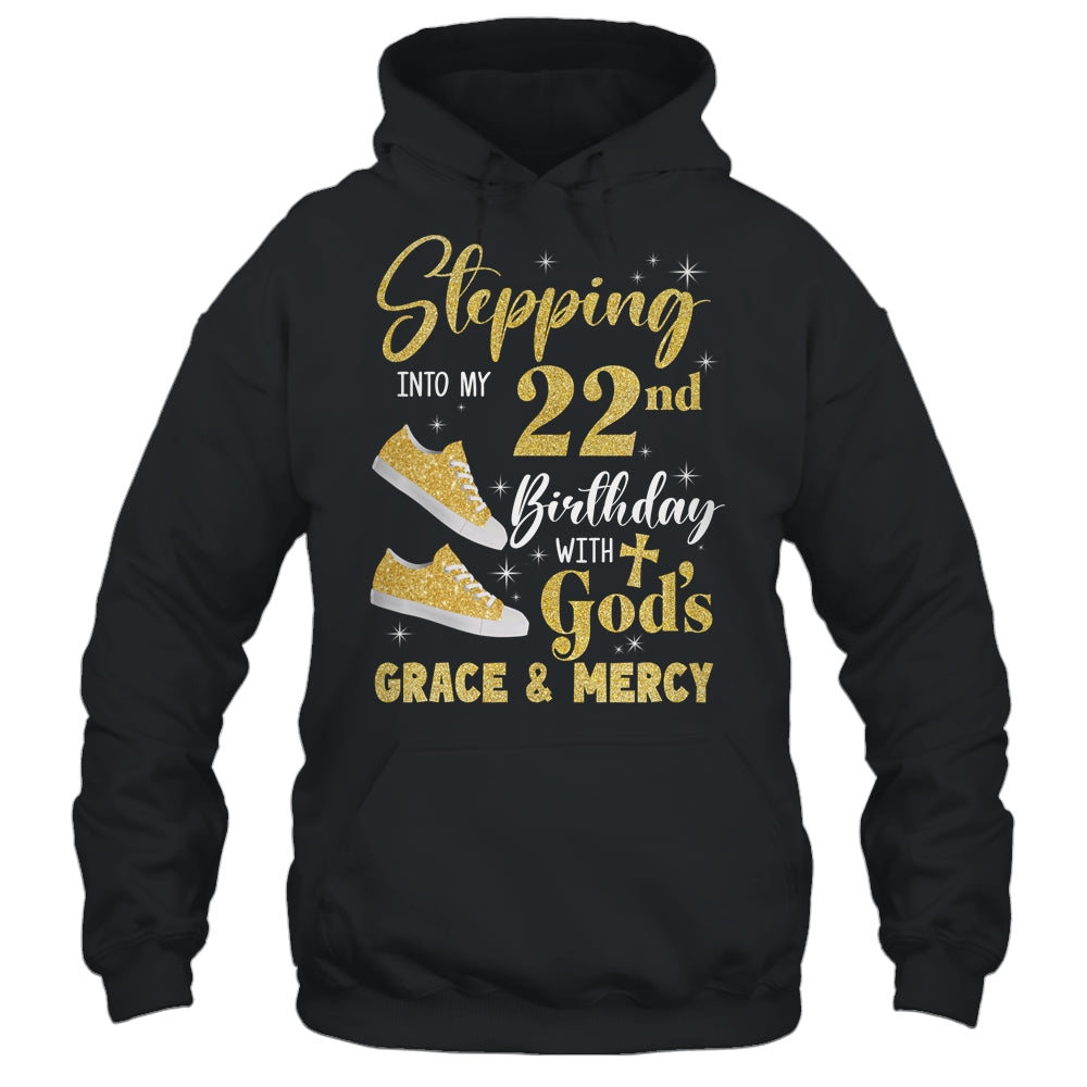 Stepping Into My 22nd Birthday With Gods Grace And Mercy Women Shirt & Tank Top | siriusteestore