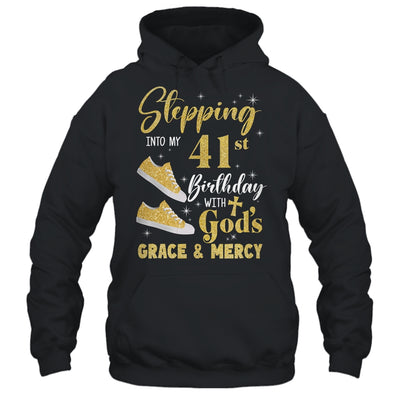 Stepping Into My 41st Birthday With Gods Grace And Mercy Women Shirt & Tank Top | siriusteestore