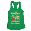 Stepping Into My 50th Birthday Afro Woman Religious Birthday Shirt & Tank Top | siriusteestore