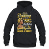 Stepping Into My 55th Birthday Afro Woman Religious Birthday Shirt & Tank Top | siriusteestore