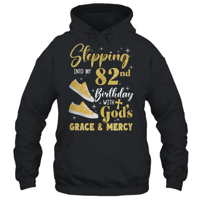 Stepping Into My 82nd Birthday With Gods Grace And Mercy Women Shirt & Tank Top | siriusteestore