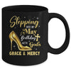 Stepping Into My May Birthday With Gods Grace Mercy Grandma Mug | siriusteestore