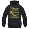 Stepping Into My September Birthday With Gods Grace Mercy Grandma Shirt & Tank Top | siriusteestore
