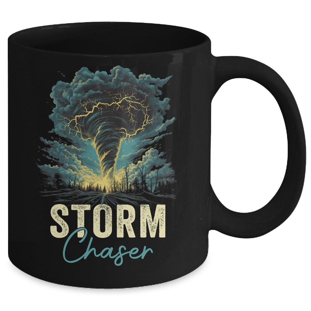 Storm Chasing Tornado Chaser Meteorologist Meteorology Men Mug | siriusteestore
