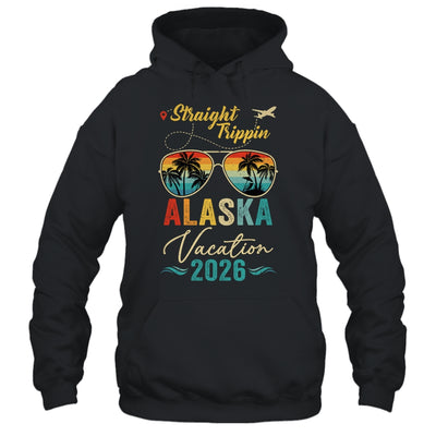 Straight Trippin Alaska 2026 Family Summer Vacation Shirt & Hoodie | siriusteestore