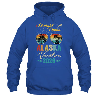 Straight Trippin Alaska 2026 Family Summer Vacation Shirt & Hoodie | siriusteestore