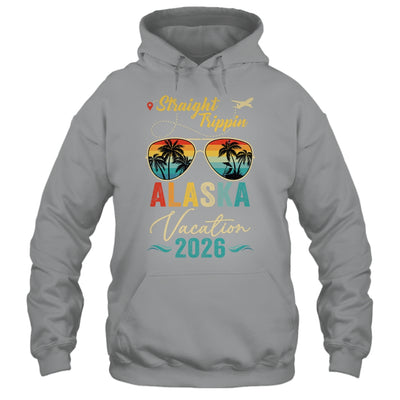 Straight Trippin Alaska 2026 Family Summer Vacation Shirt & Hoodie | siriusteestore