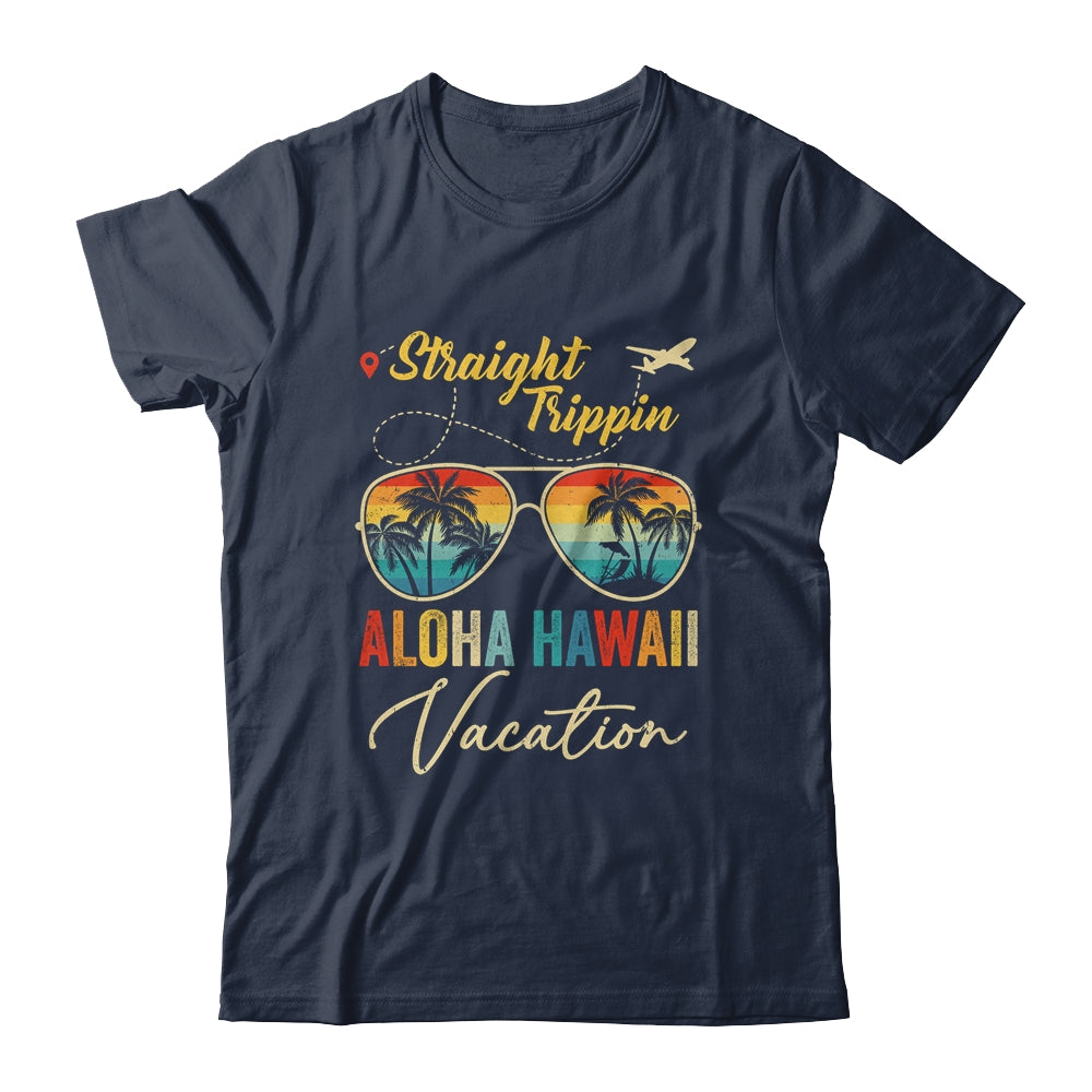 Straight Trippin Aloha Hawaii Vacation 2024 Family Summer Shirt & Tank Top | siriusteestore