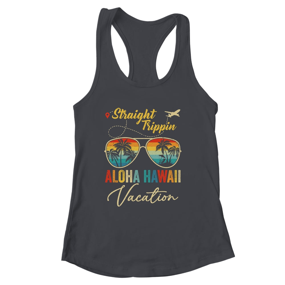 Straight Trippin Aloha Hawaii Vacation 2024 Family Summer Shirt & Tank Top | siriusteestore