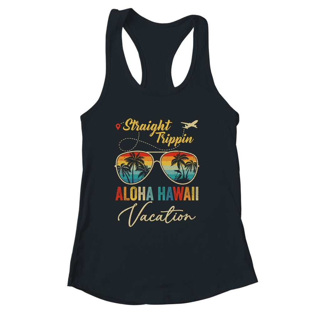 Straight Trippin Aloha Hawaii Vacation 2024 Family Summer Shirt & Tank Top | siriusteestore