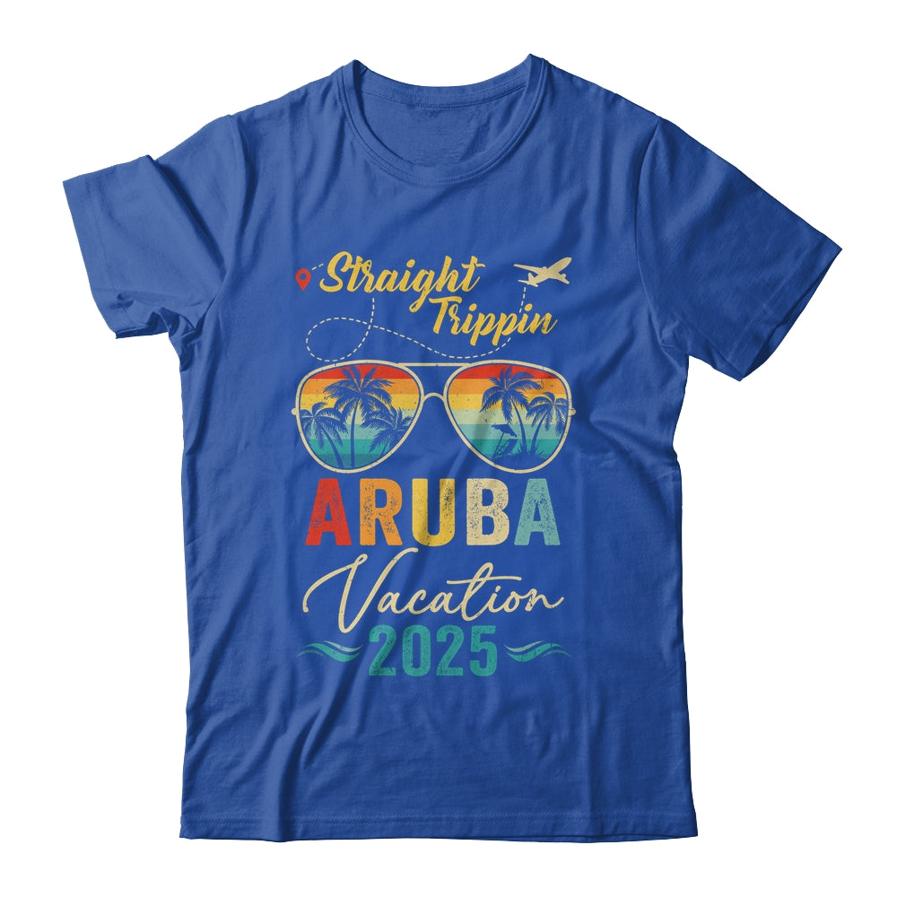 Straight Trippin Aruba 2025 Family Summer Vacation Shirt & Tank Top | siriusteestore