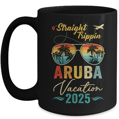 Straight Trippin Aruba 2025 Family Summer Vacation Mug | siriusteestore