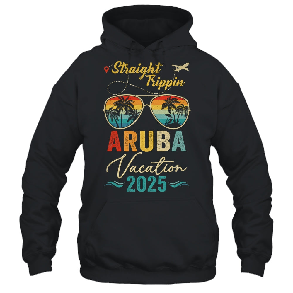 Straight Trippin Aruba 2025 Family Summer Vacation Shirt & Tank Top | siriusteestore