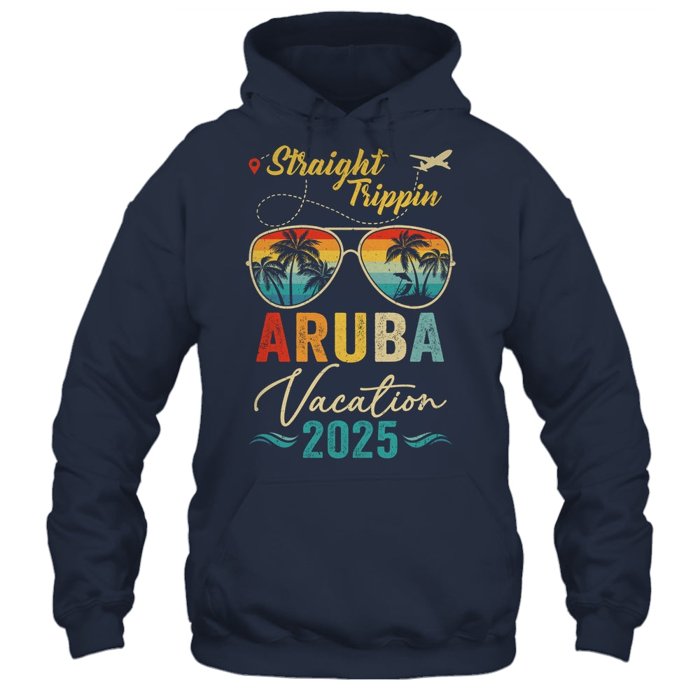 Straight Trippin Aruba 2025 Family Summer Vacation Shirt & Tank Top | siriusteestore