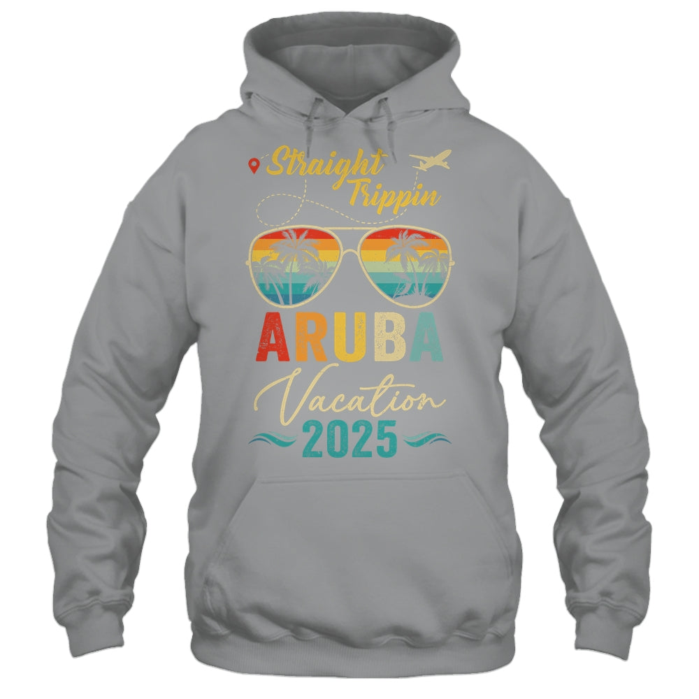 Straight Trippin Aruba 2025 Family Summer Vacation Shirt & Tank Top | siriusteestore