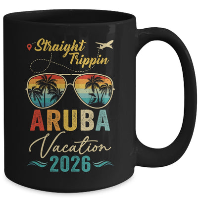 Straight Trippin Aruba 2026 Family Summer Vacation Mug | siriusteestore