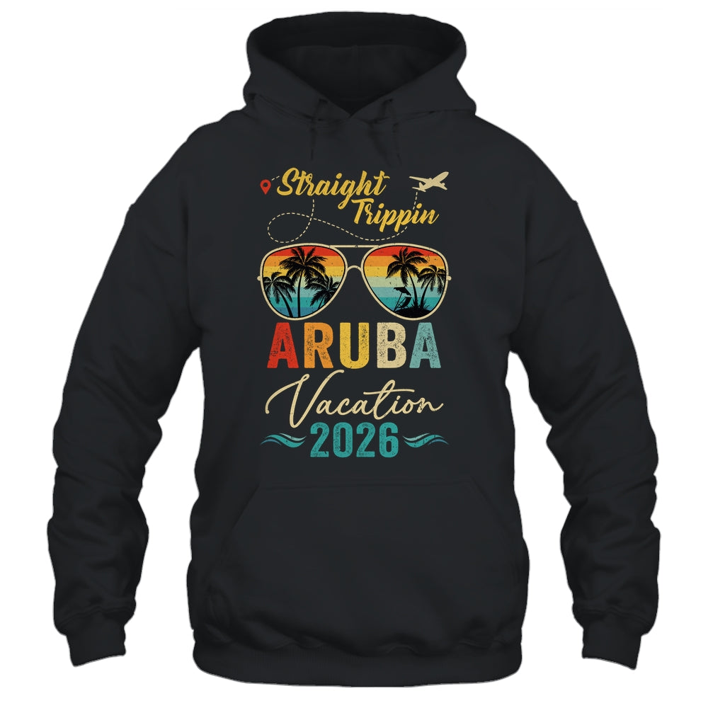 Straight Trippin Aruba 2026 Family Summer Vacation Shirt & Tank Top | siriusteestore